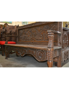 BANCA ANTIGUA TALLADA