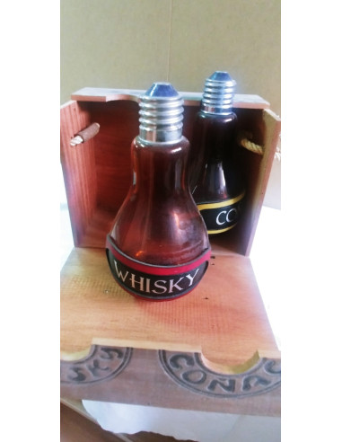 BOTELLAS FORMA BOMBILLA