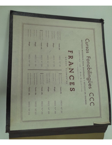 CURSO FONOBILINGÜE FRANCES