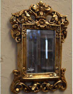 ESPEJO DORADO PEQUEÑO 2