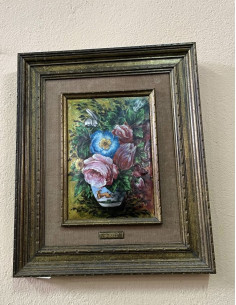 CUADRO JARRON FLORES