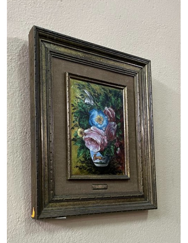 CUADRO JARRON FLORES