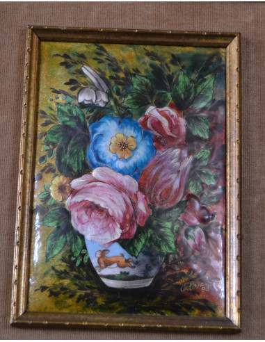 CUADRO JARRON FLORES