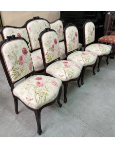 CONJUNTO SOFA Y SILLAS